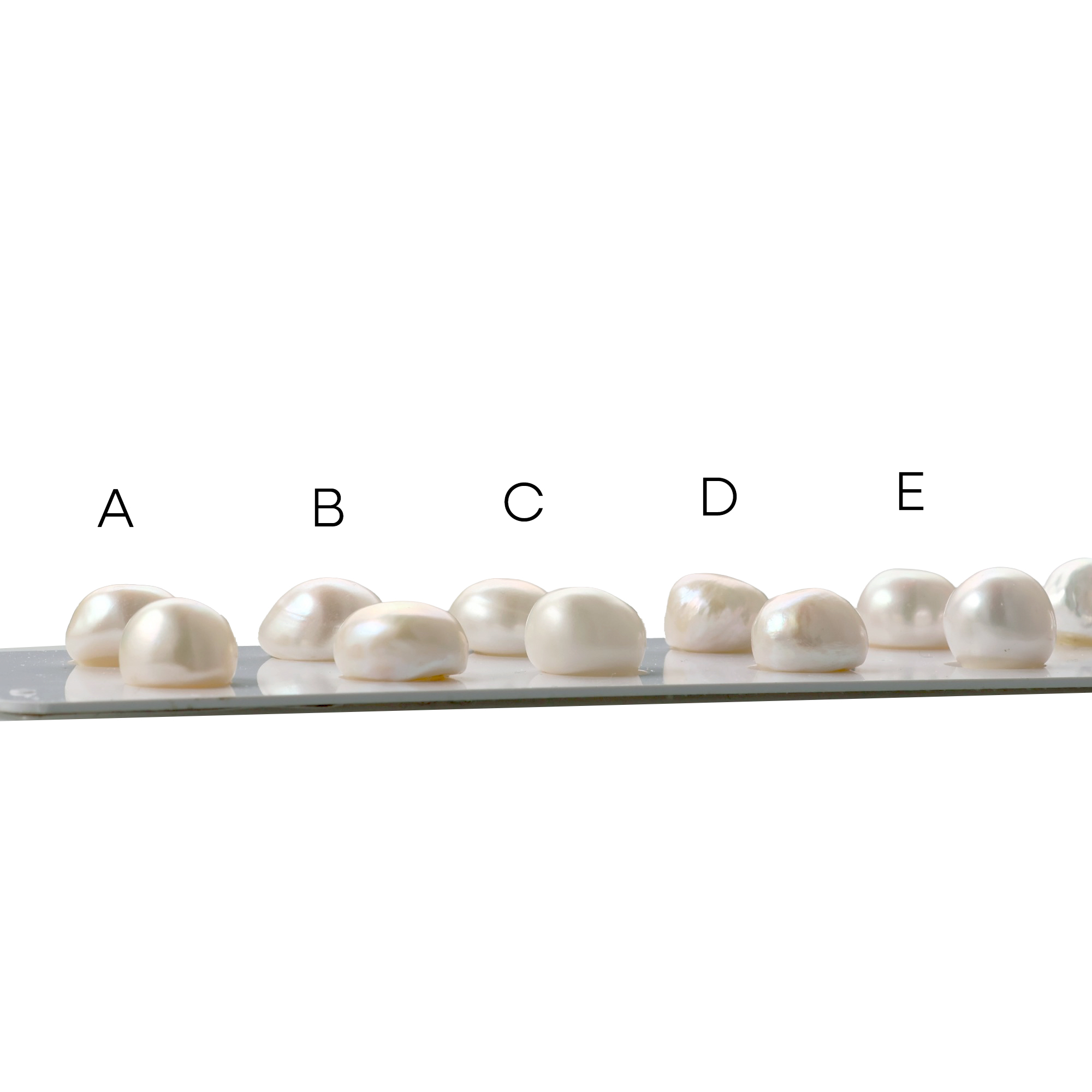 Unique+ 淡水バロック真珠 ピアス/イヤリング　11mmUP K18YG/SV925