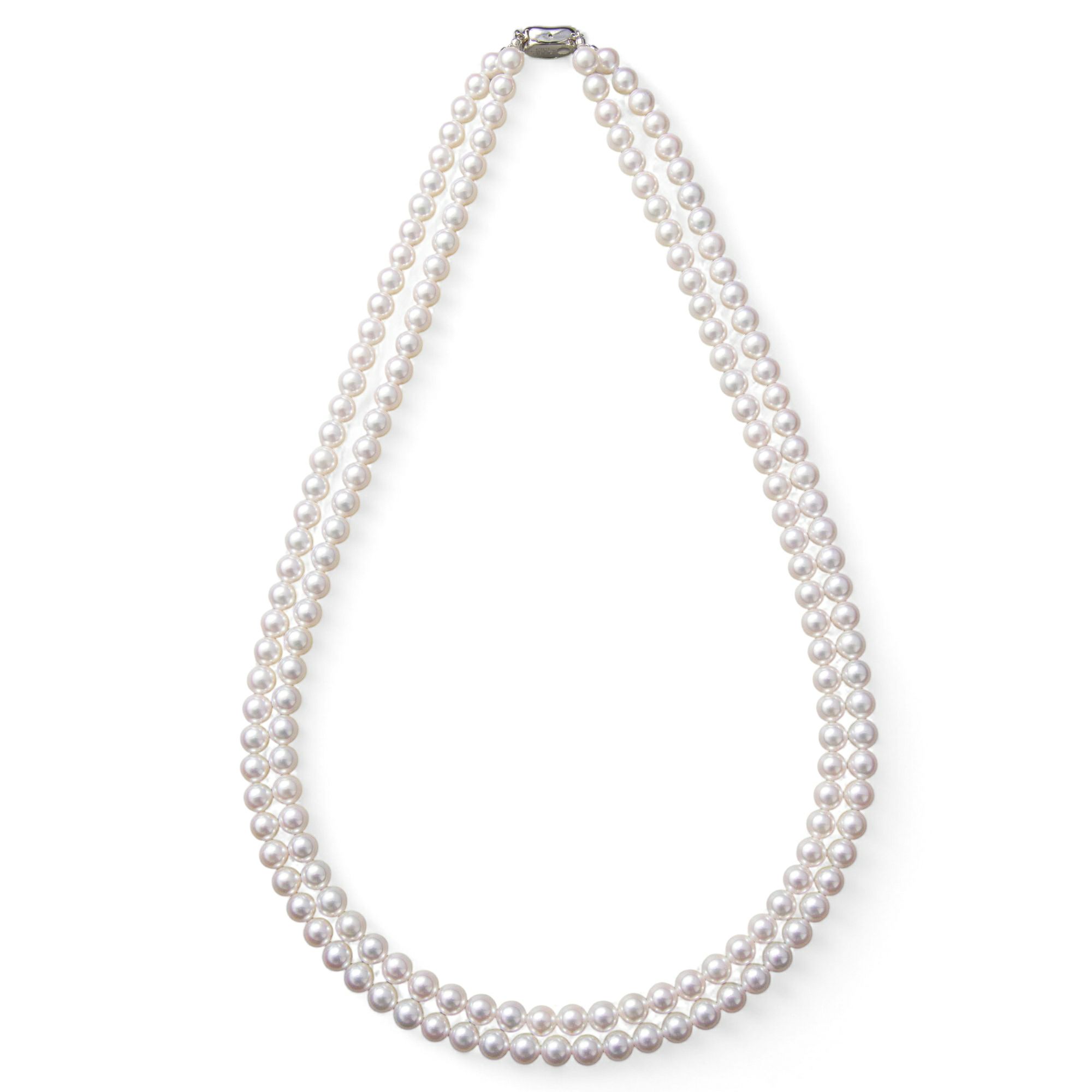 あこや真珠 ロングネックレス7.0-7.5mm 60cm | 7.0-8.0mm