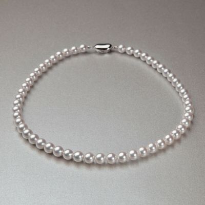 あこや真珠 ネックレス7.5-8.0mm -特選真珠認定品- | 7.0-8.0mm