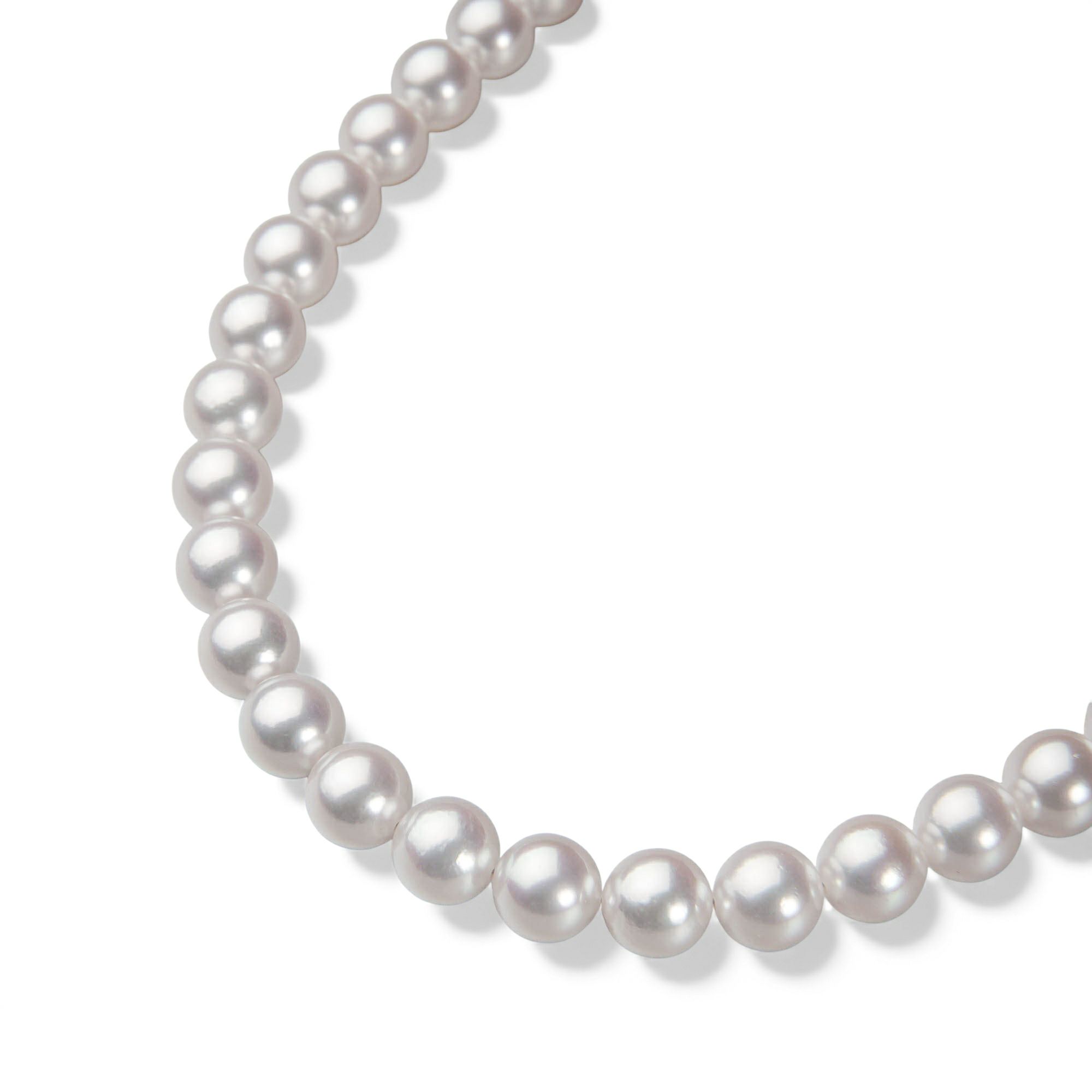 オーロラ天女 ネックレス7.5-8.0mm