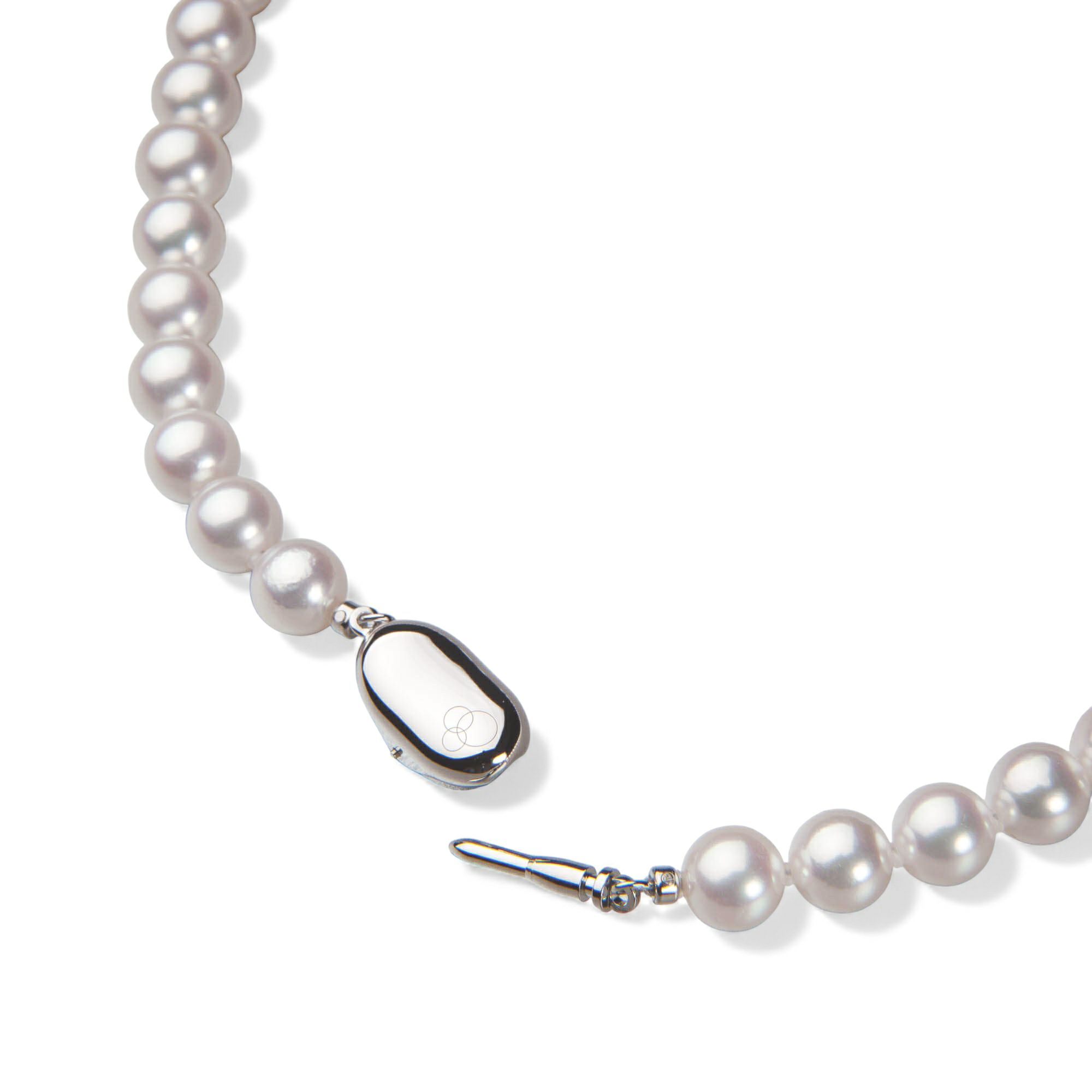 オーロラ天女 ネックレス7.5-8.0mm