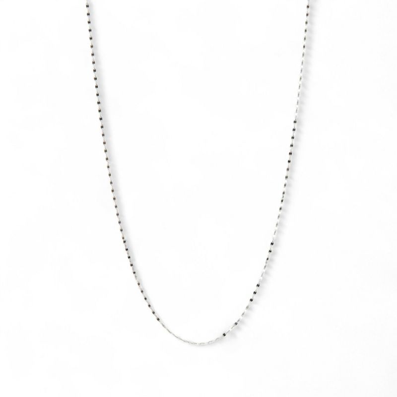 ペタルチェーン 70cm ロングネックレス K10WG/K10YG/K10PG ゴールド（アジャスター環付き/60cmに調整可） [n3]（ロングチェーン ロングネックレス トレンド チョーカー 重ねづけ おしゃれ インスタ映え）