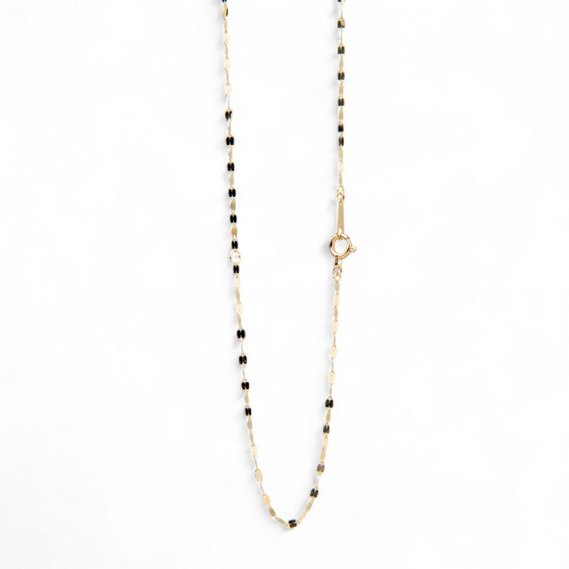 ペタルチェーン 70cm ロングネックレス K10WG/K10YG/K10PG ゴールド（アジャスター環付き/60cmに調整可） [n3]（ロングチェーン ロングネックレス トレンド チョーカー 重ねづけ おしゃれ インスタ映え）