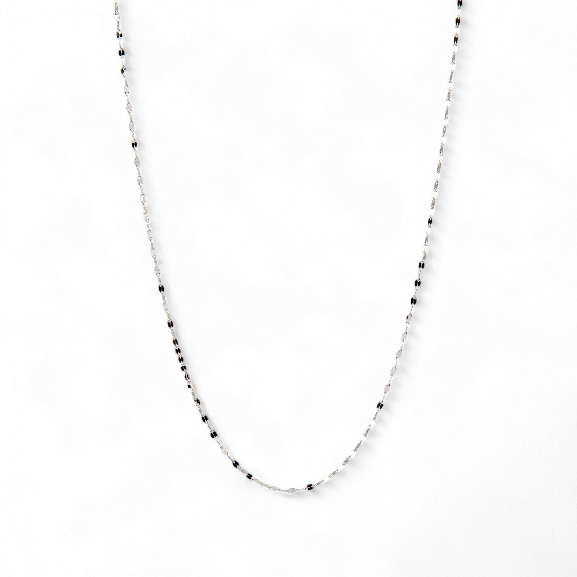 ペタルチェーン ネックレス 45cm K10WG/K10YG/K10PG ゴールド（アジャスター環付/40cmに調整可） [n3]（トレンド チョーカー 重ねづけ おしゃれ インスタ映え）