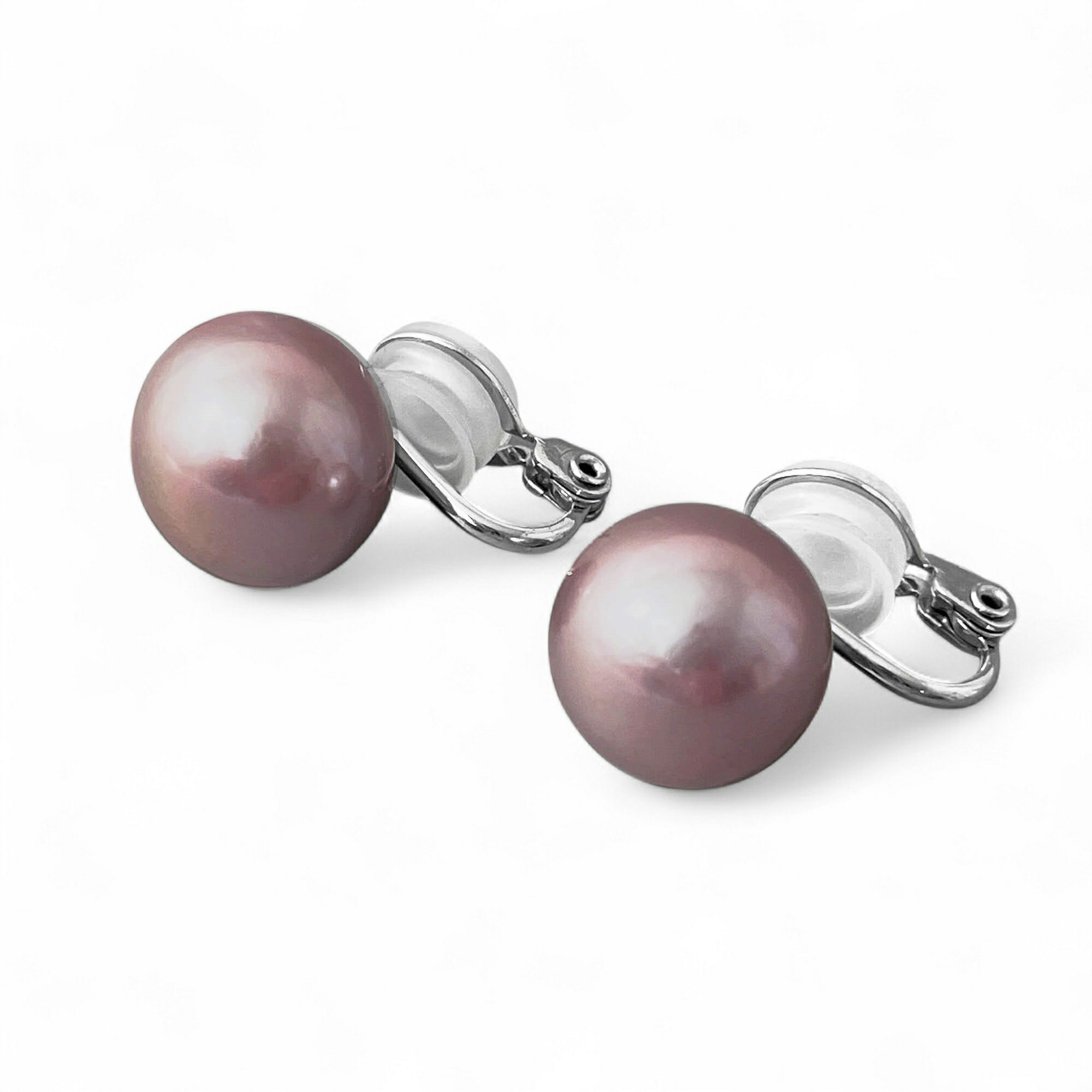 淡水真珠(有核) イヤリング 13mmUP  K14WG