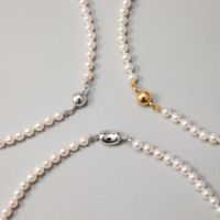 アコヤ真珠パールネックレス　5.5-6.0mm　ホワイトカラー 真珠 パール ネックレス あこや真珠 パールネックレス 5mm-6mm