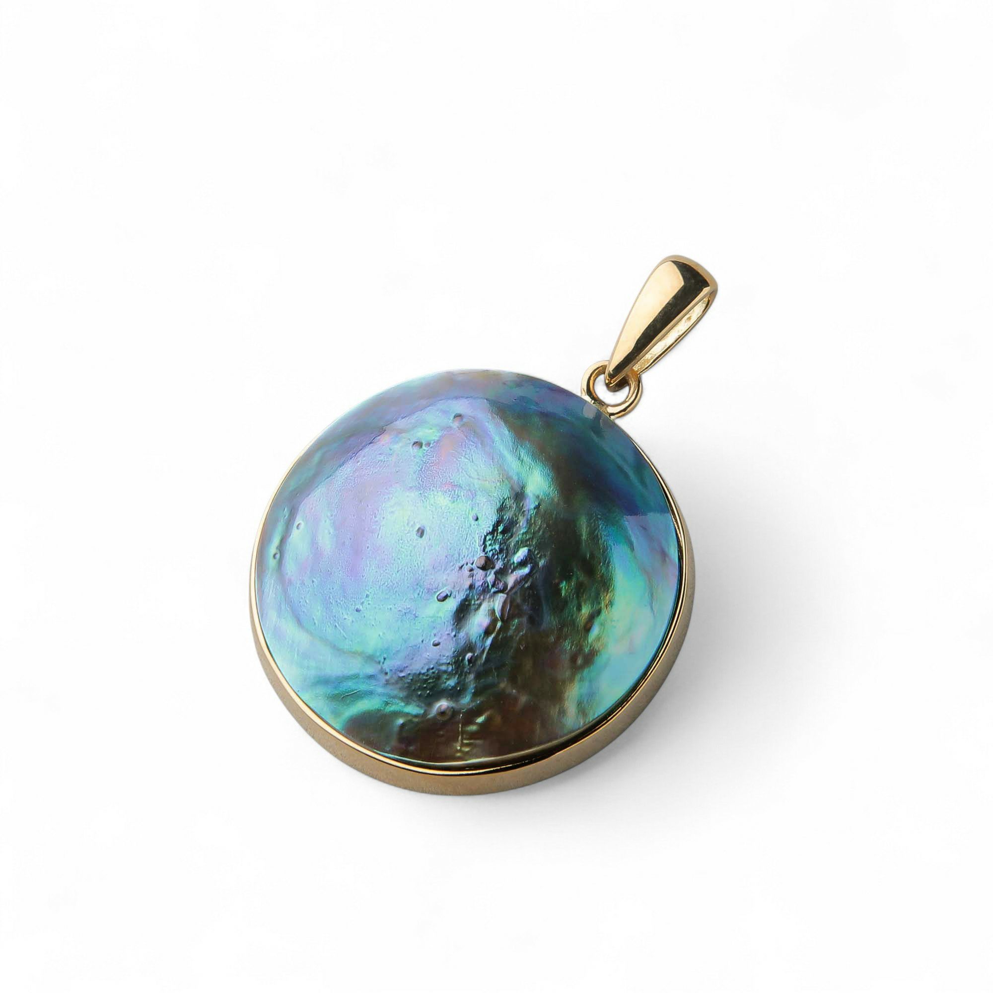 アワビ真珠　ペントップ　17mmUP YG