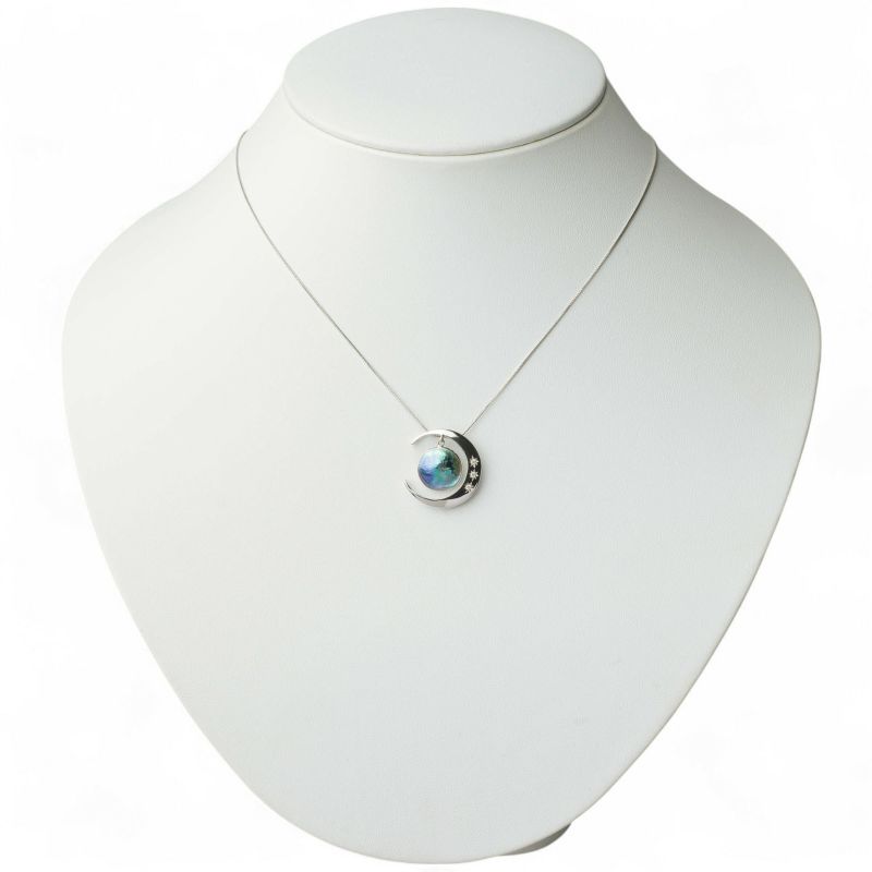 アワビ真珠 ペントップ　11mmUP WG クレセント