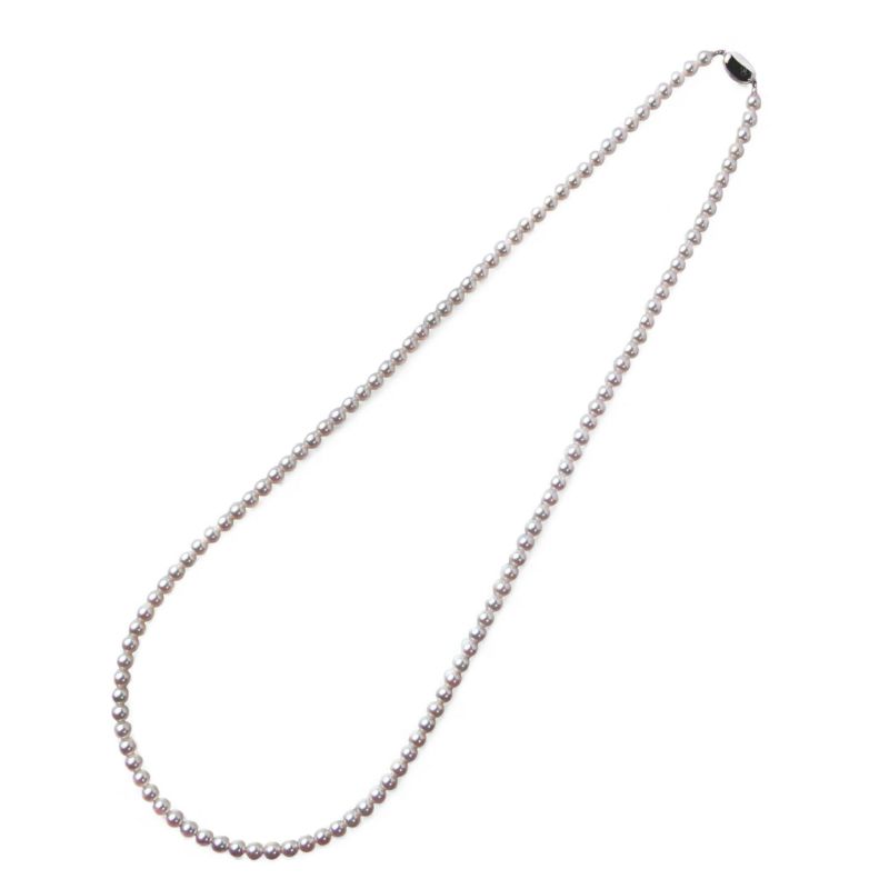 オーロラ天女 ロングネックレス　6.5-7.0mm　80cm