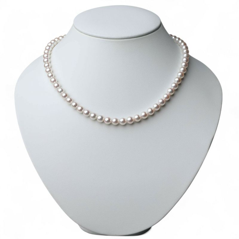 花珠真珠 ネックレス6.5-7.0mm -GOOD Quality-