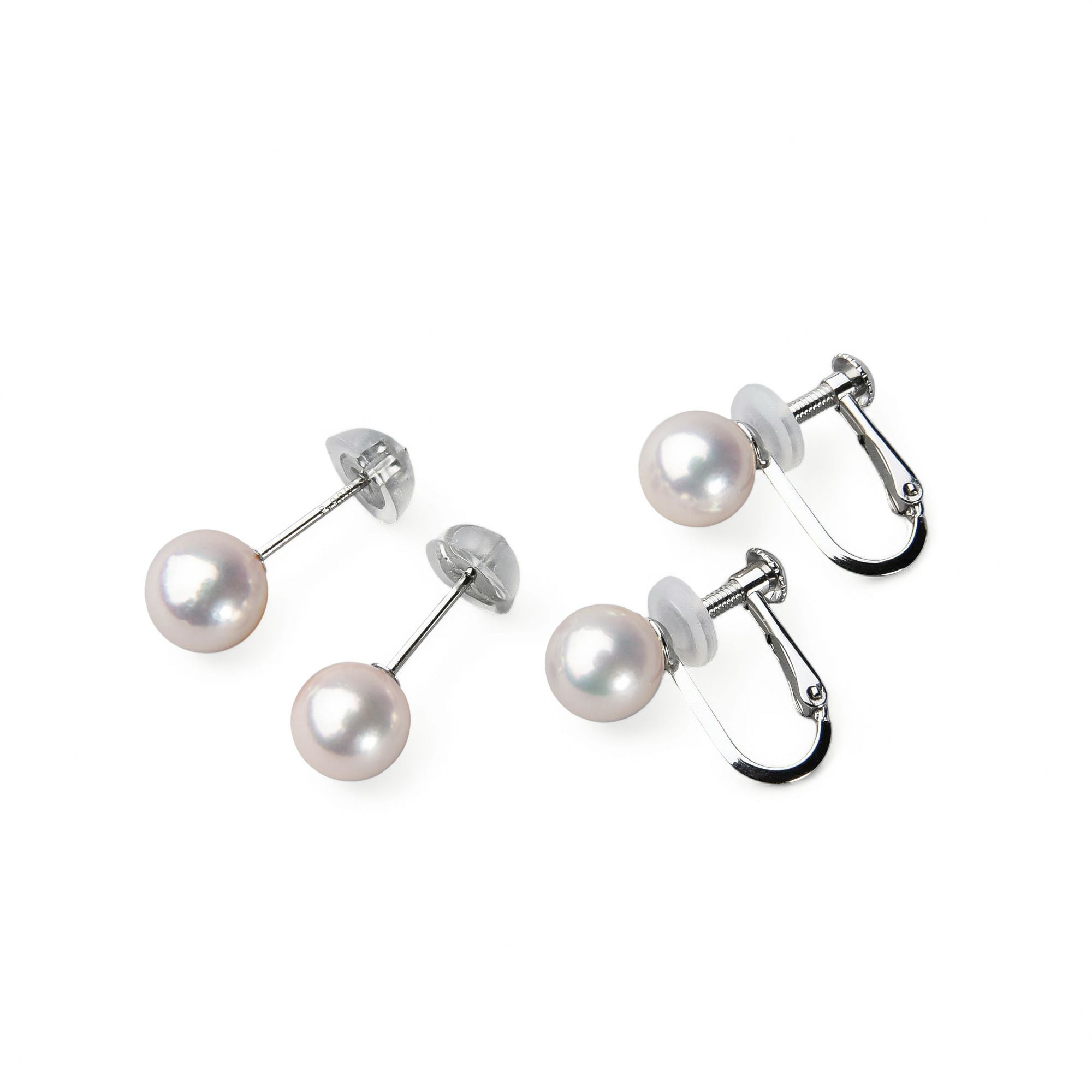 花珠真珠 ネックレスセット6.0-6.5mm -GOOD Quality-