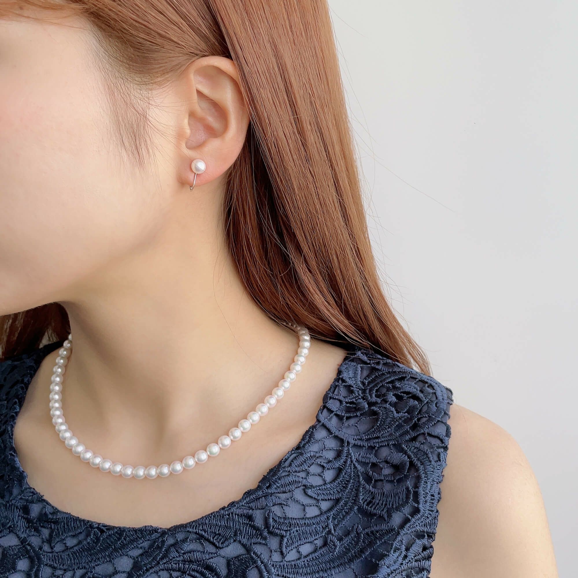 花珠真珠 ネックレスセット6.0-6.5mm -GOOD Quality- | GOOD Quality