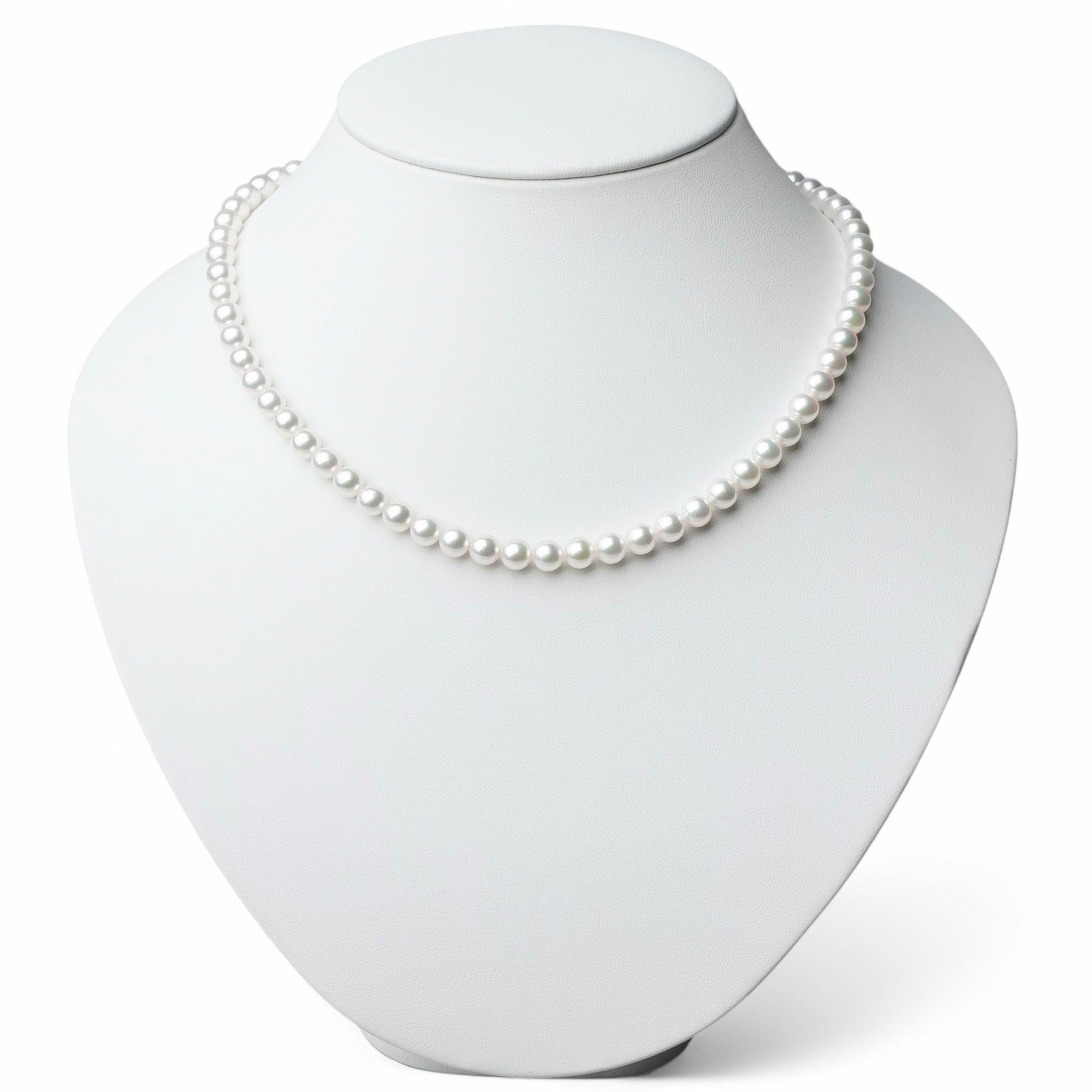 花珠真珠 ネックレス6.0-6.5mm -HIGH Quality-