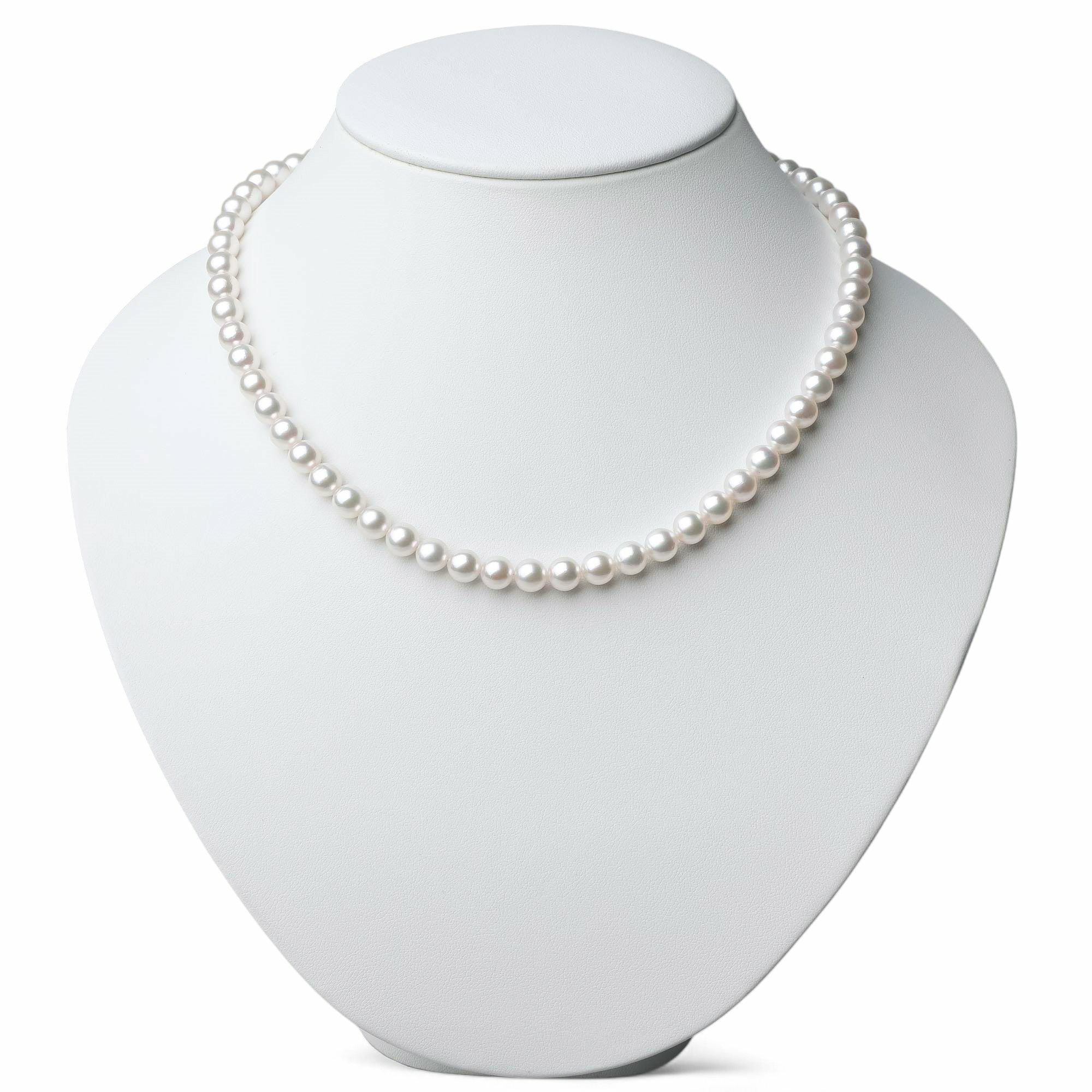 花珠真珠 ネックレス6.5-7.0mm -HIGH Quality-