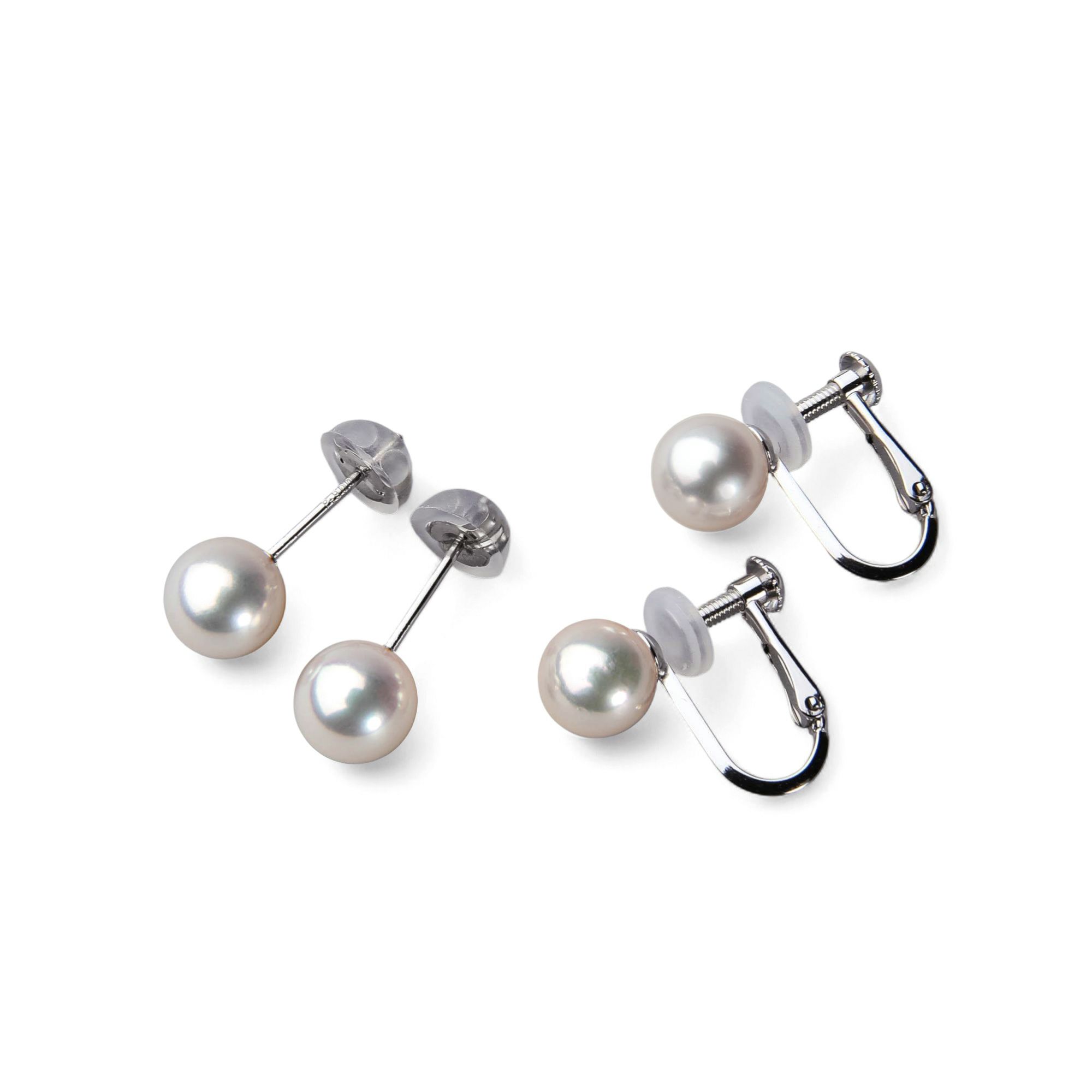 花珠真珠 ネックレスセット6.0-6.5mm -HIGH Quality-