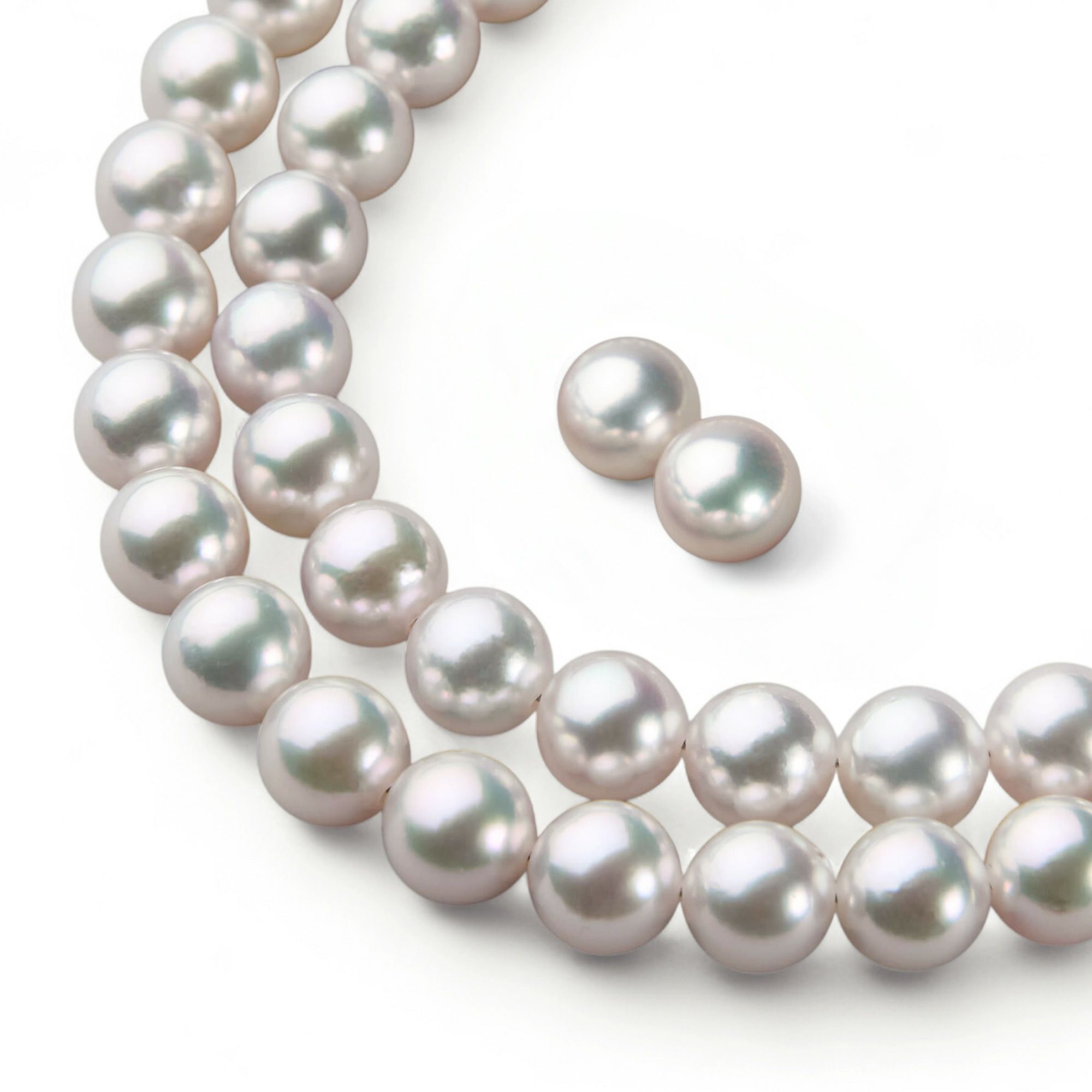 花珠真珠 ネックレスセット6.5-7.0mm -HIGH Quality- | HIGH Quality 