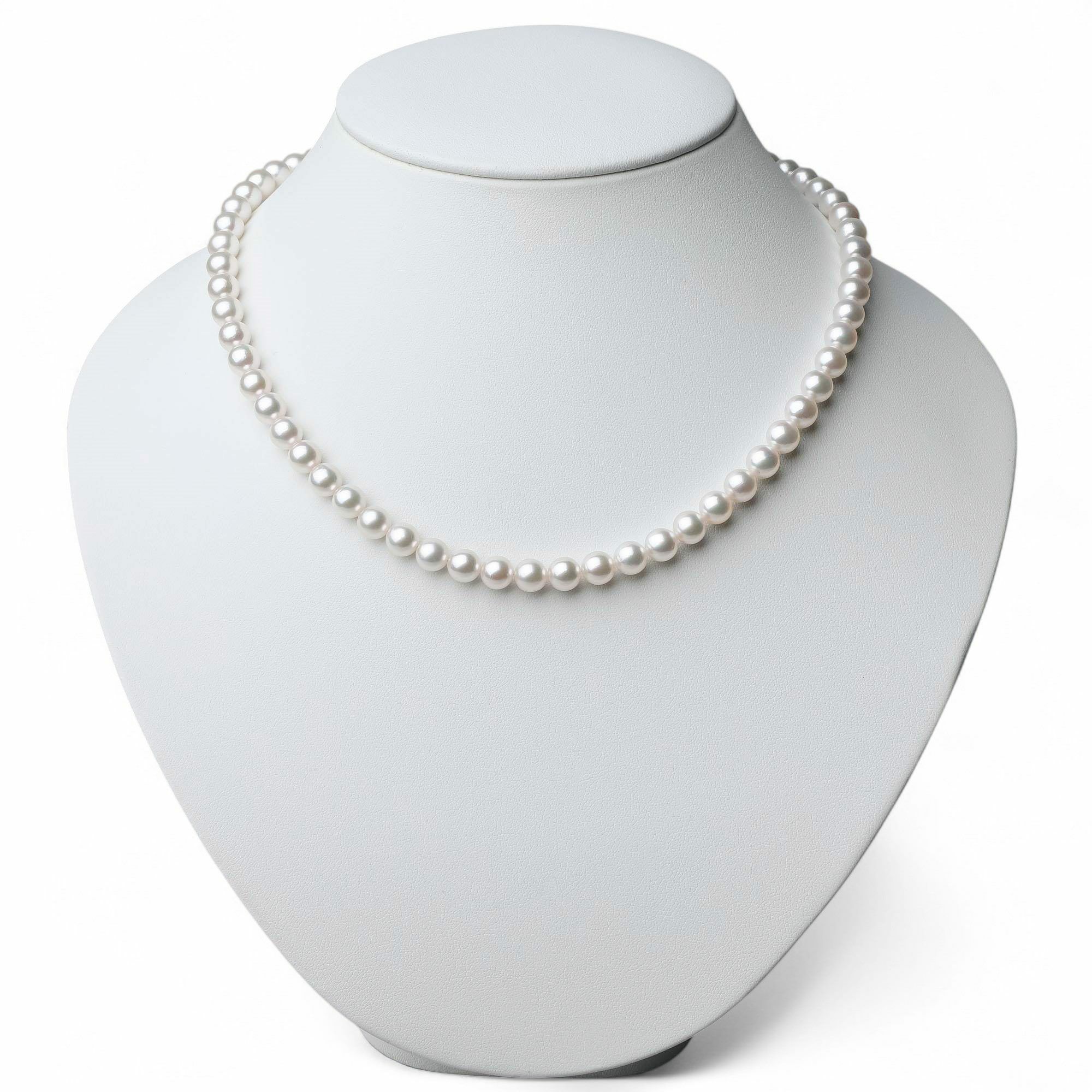 花珠真珠 ネックレスセット6.5-7.0mm -HIGH Quality-