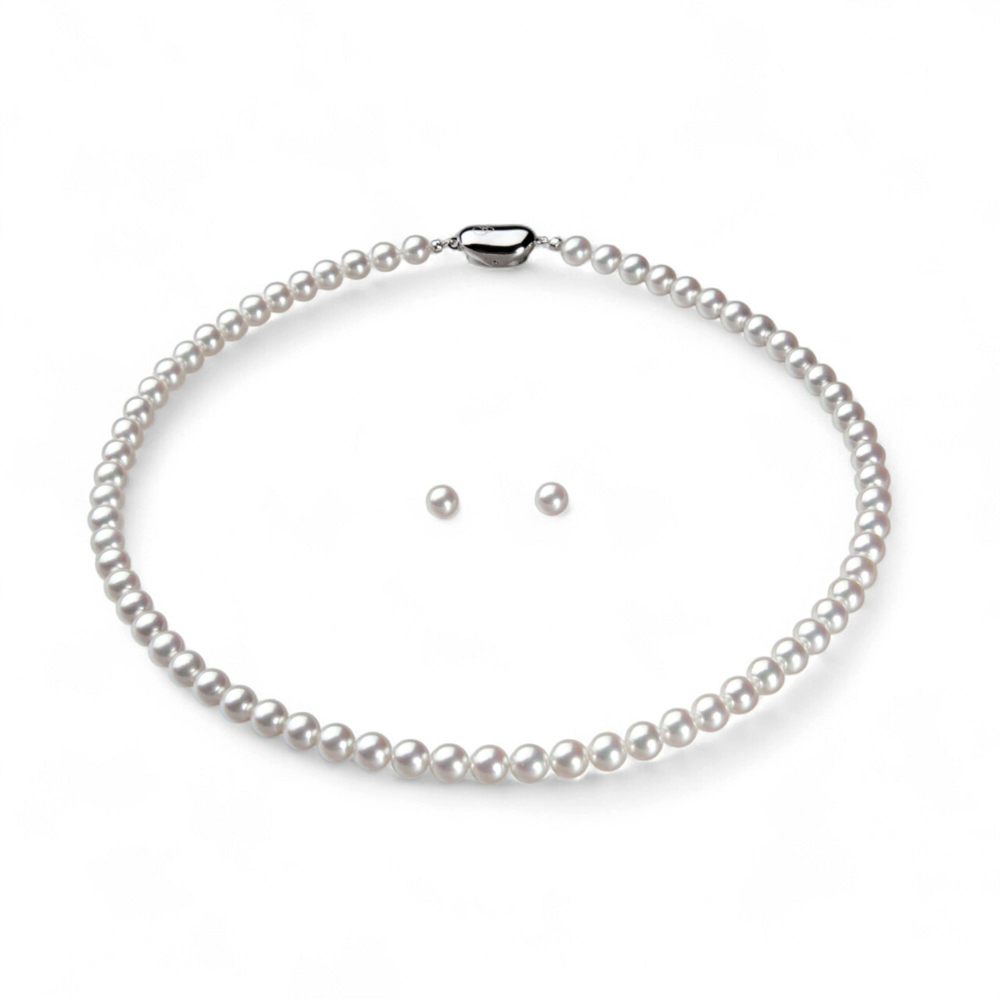 花珠真珠 ネックレスセット6.0-6.5mm -TOP Quality-