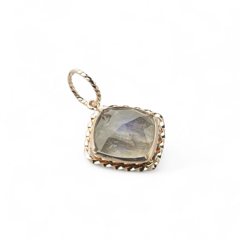 チャームペントップ　ラブラドライト