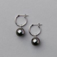 楽天市場】黒蝶真珠 ラウンド 11mm 14k k14 14金 wg ホワイト