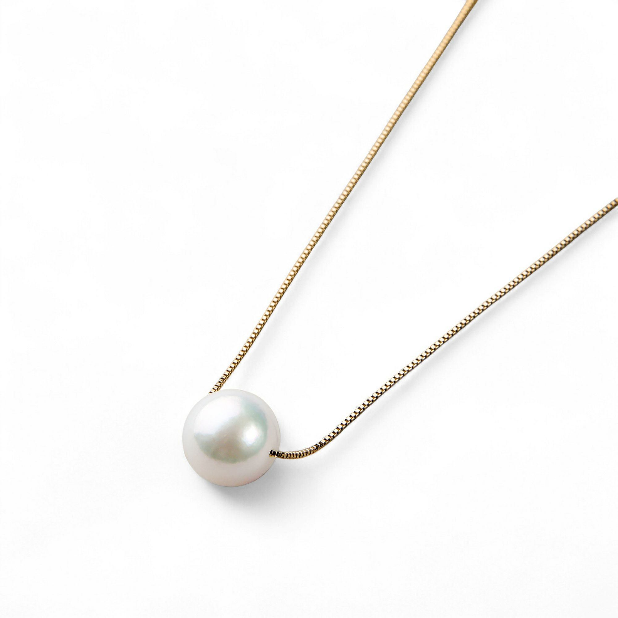 あこや真珠 1粒ペンダント &タイバー セット(A)