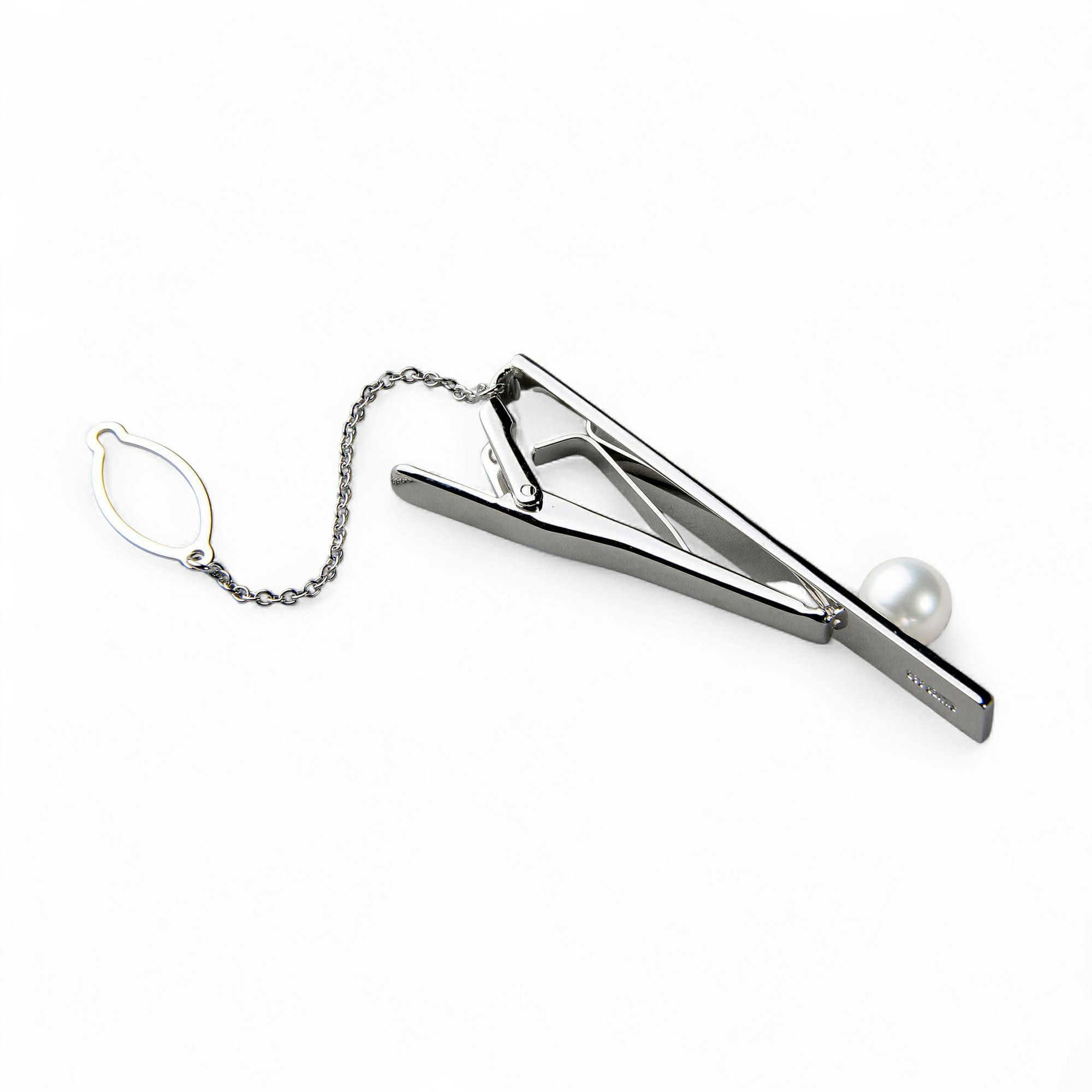 あこや真珠 1粒ペンダント &タイバー セット(A)