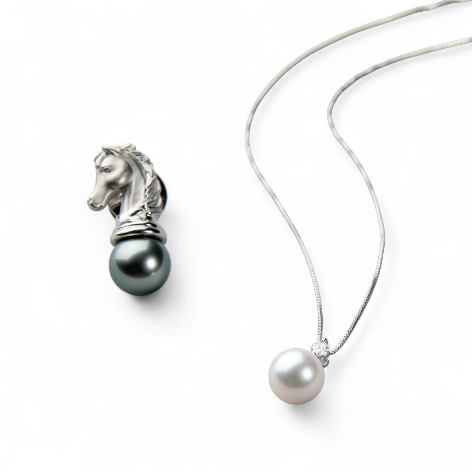 パールブローチ 黒蝶真珠 ハチ 蝶々 淡水パール ケシパール エジソン  