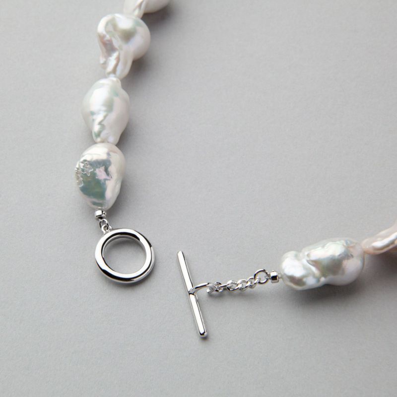淡水バロック真珠 ネックレス11-13mm -Unique+- | 淡水真珠ネックレス