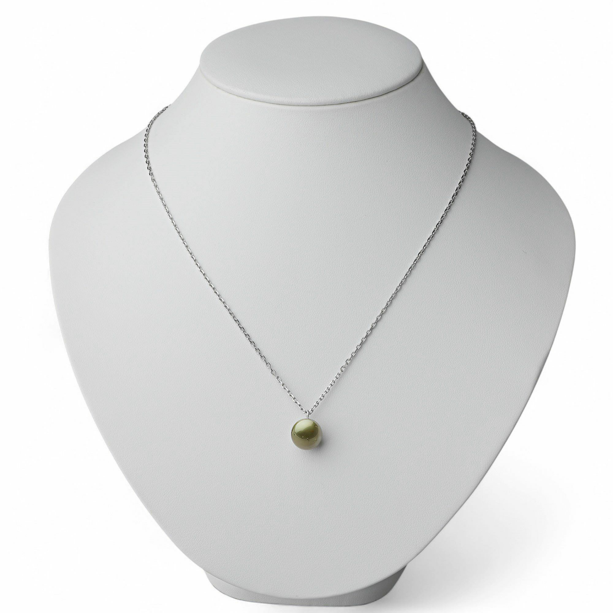 Pistachio タヒチ黒蝶真珠 ペンダント　11mmUP SUS316L