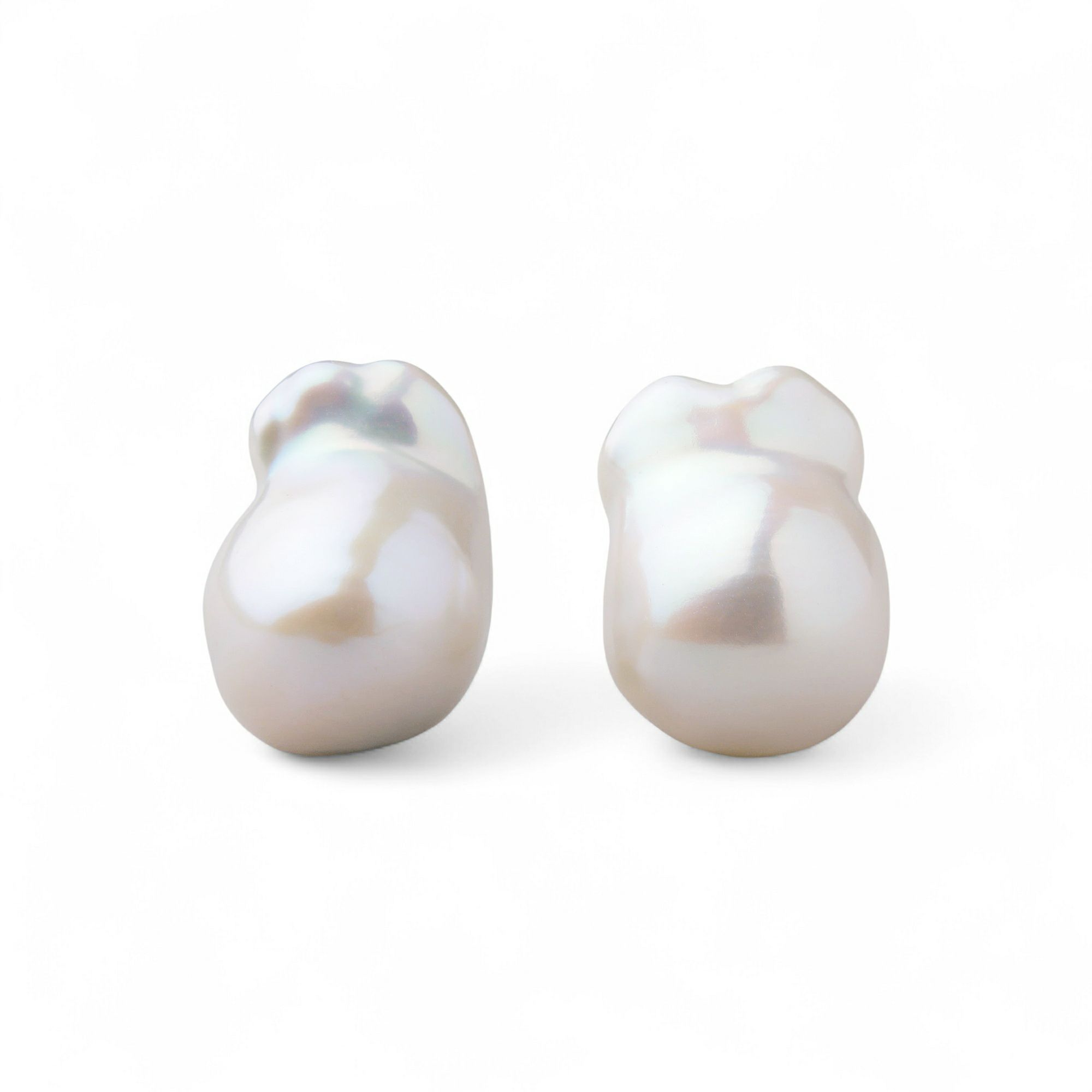 WEB限定】Unique+ 淡水真珠 ピアス/イヤリング 12mmUP K18YG/SV925