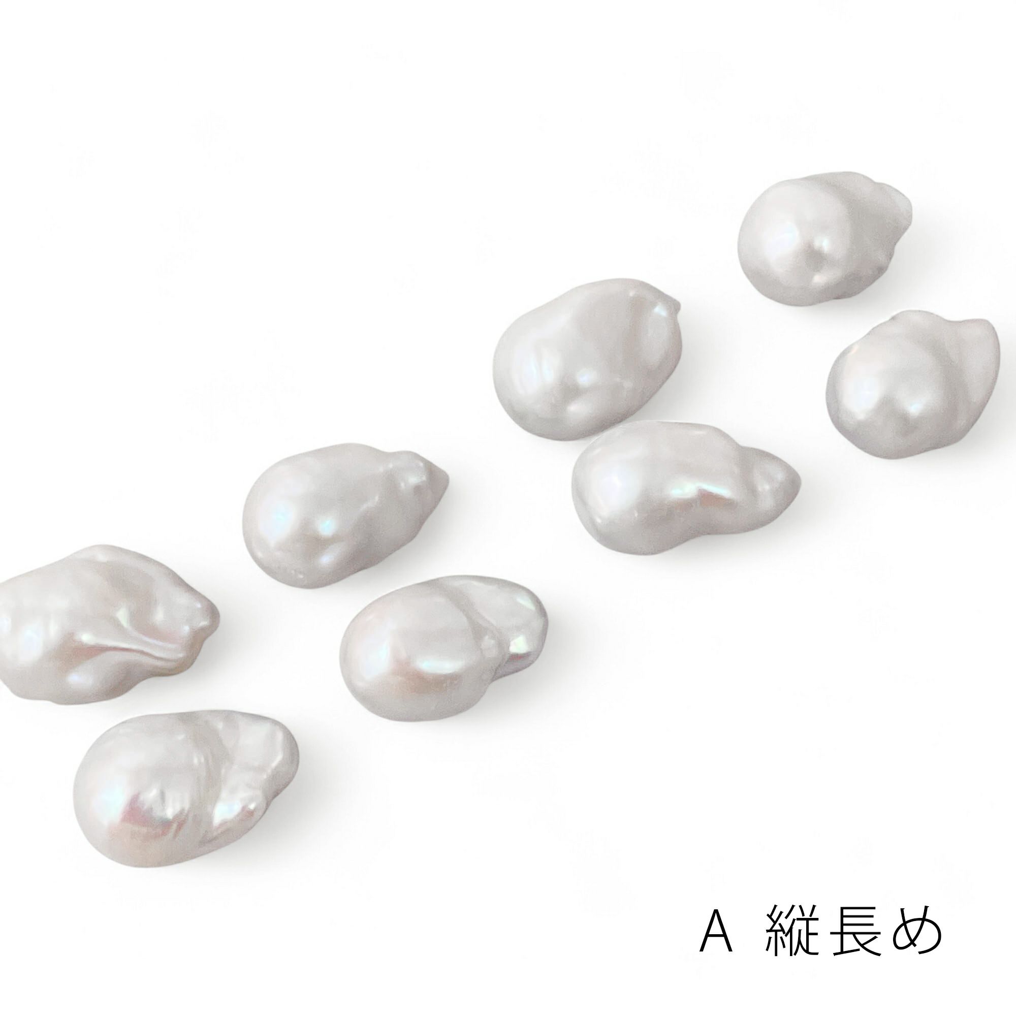 Unique+ 淡水真珠 ピアス12mmUP K18YG オイスターバロック