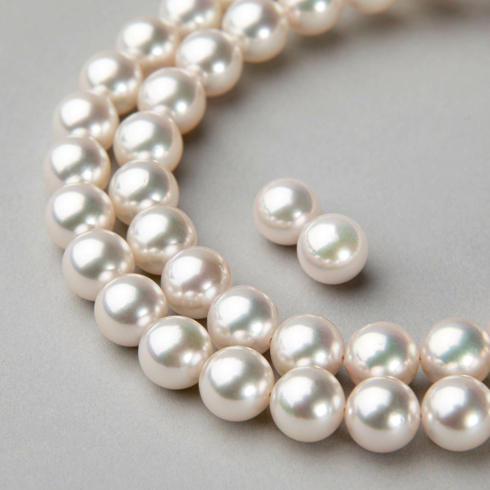 花珠真珠 ネックレスセット9.0-9.5mm -GOOD Quality- | GOOD Quality