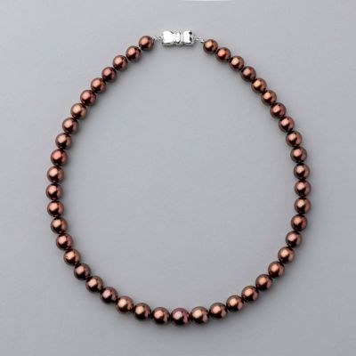 タヒチ黒蝶真珠 ネックレスセット 8-10mmUP | 南洋真珠ネックレス