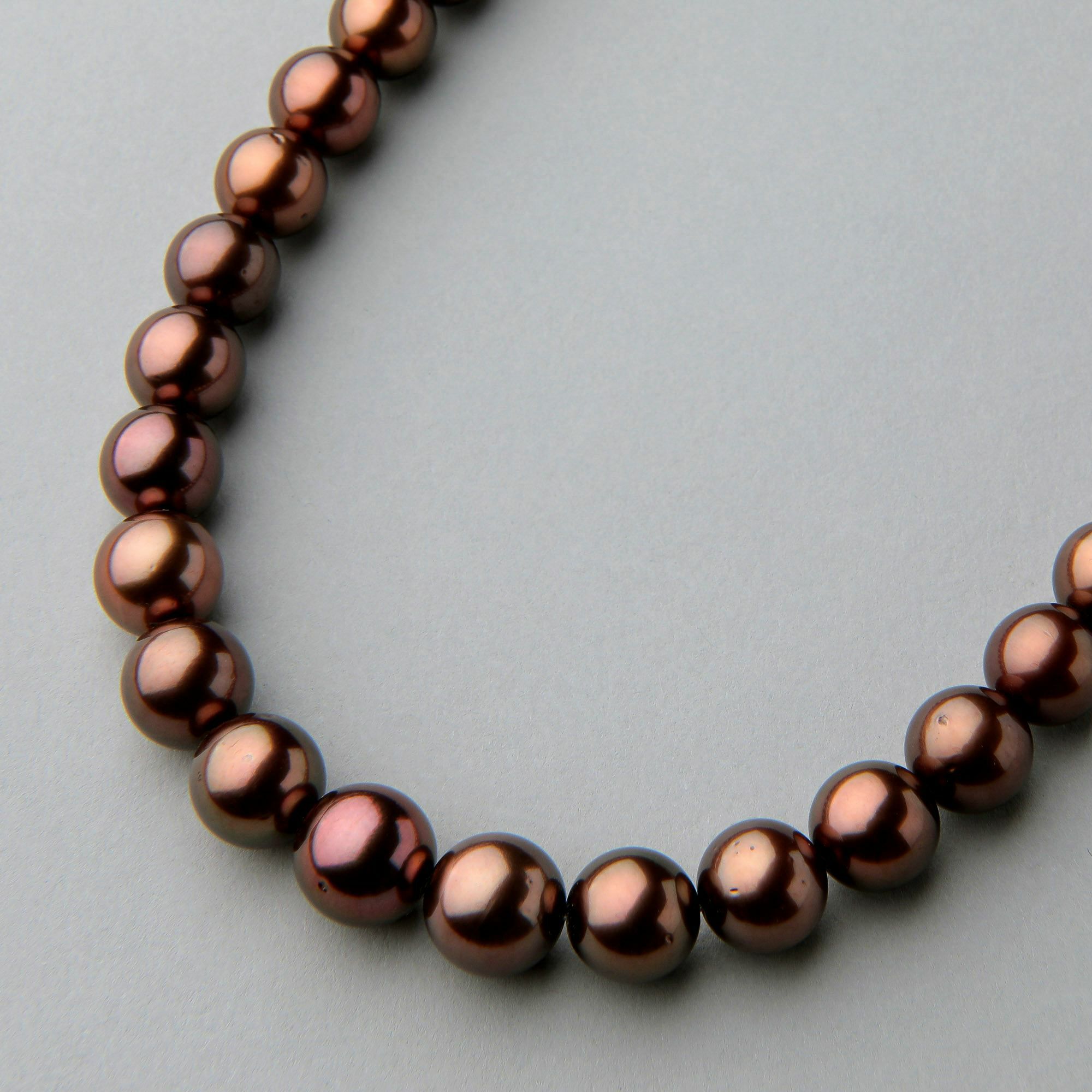 WEB限定】Chocolat タヒチ黒蝶真珠 ネックレス 8.0-10.8mm | 南洋真珠