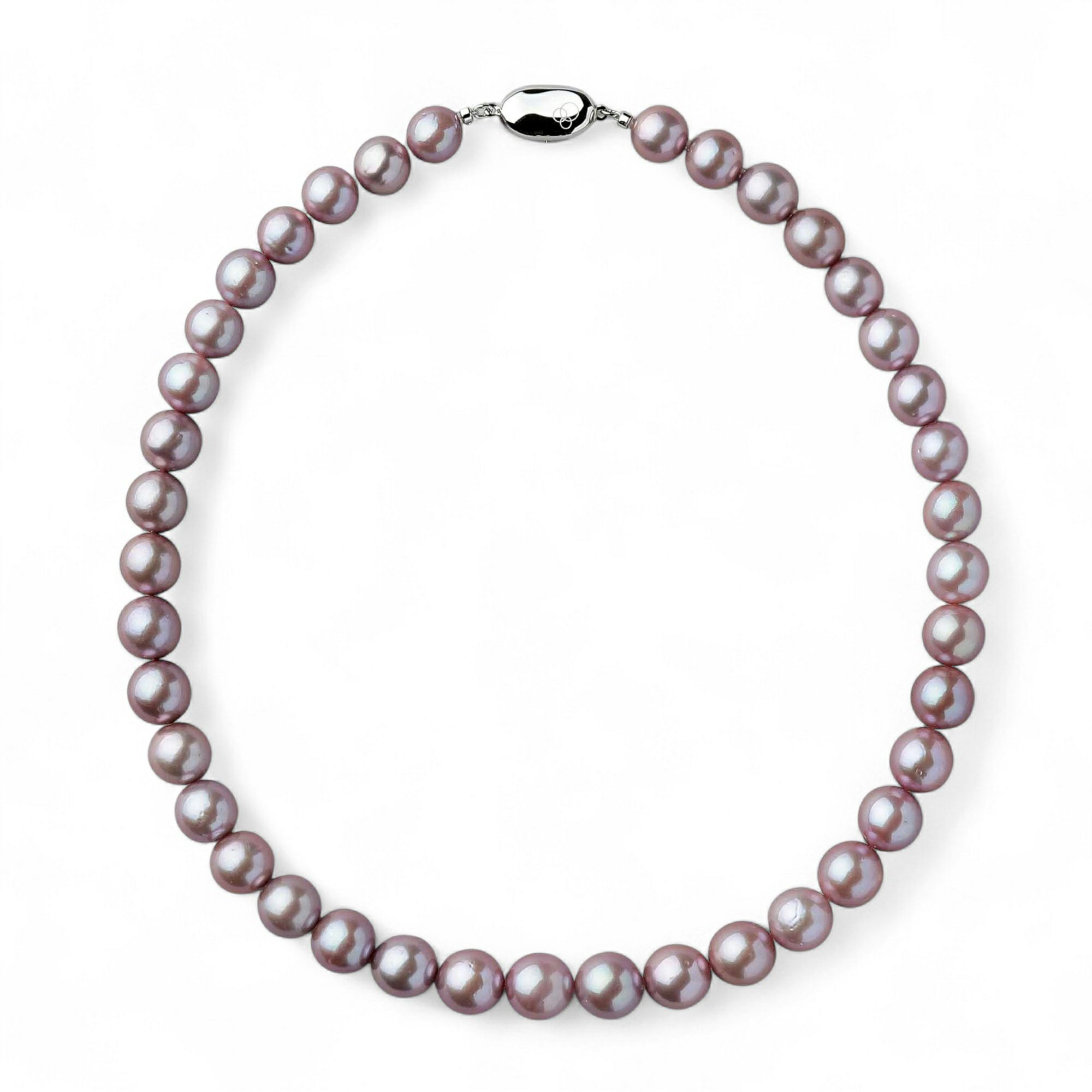 淡水真珠 ネックレス9-11mm -Mauvette-
