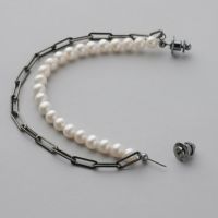 ヴィンテージブローチ ドロップ 雫 繊細 パール 本真珠 ゴールド チェーン① ヴィンテージブローチ ドロップ 雫 繊細 パール 本真珠 ゴールド