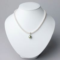 WEB限定】Pistachio タヒチ黒蝶真珠 クリッカー/ペンダントトップ