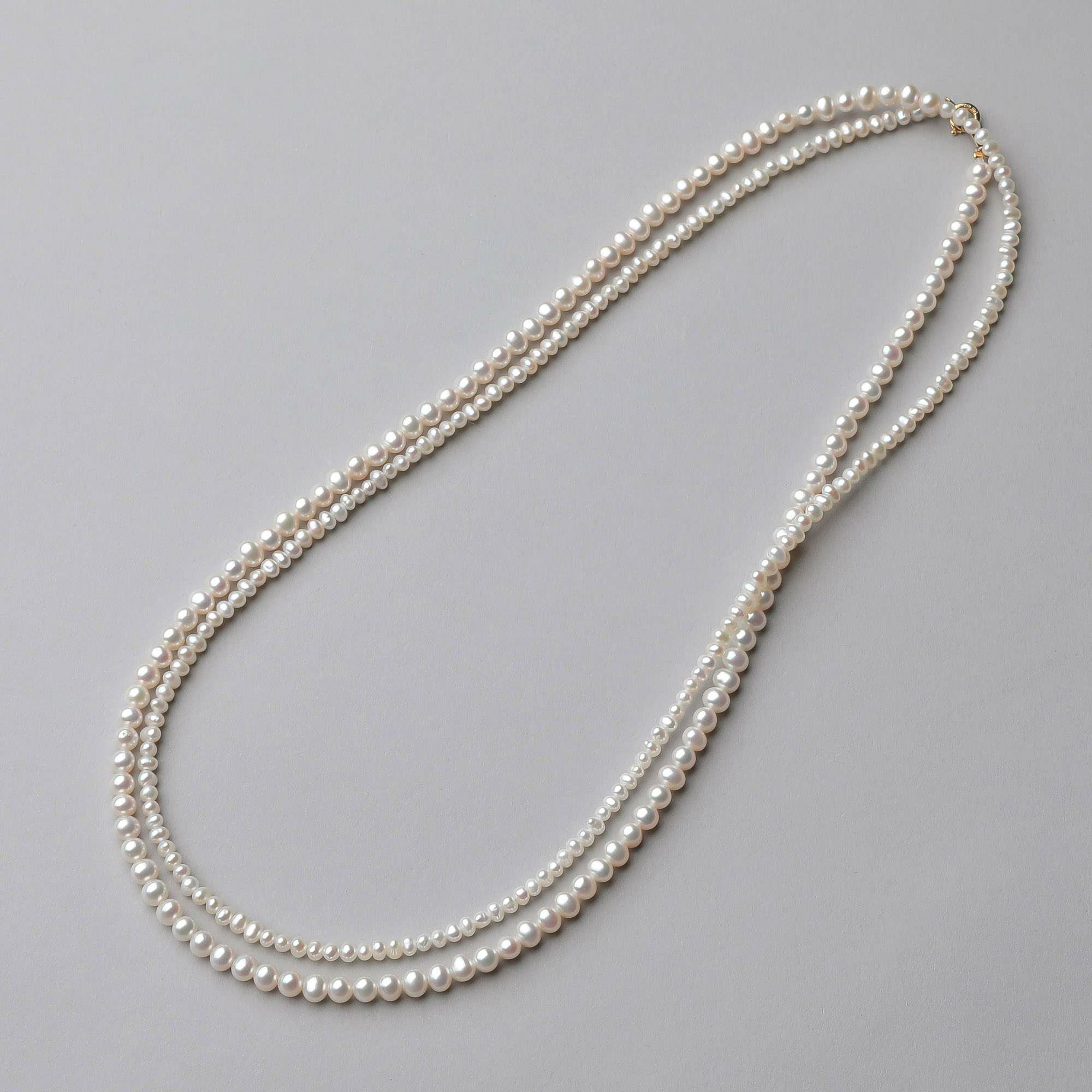 あこや真珠 ロングネックレス7.0-7.5mm 100cm | 7.0-8.0mm