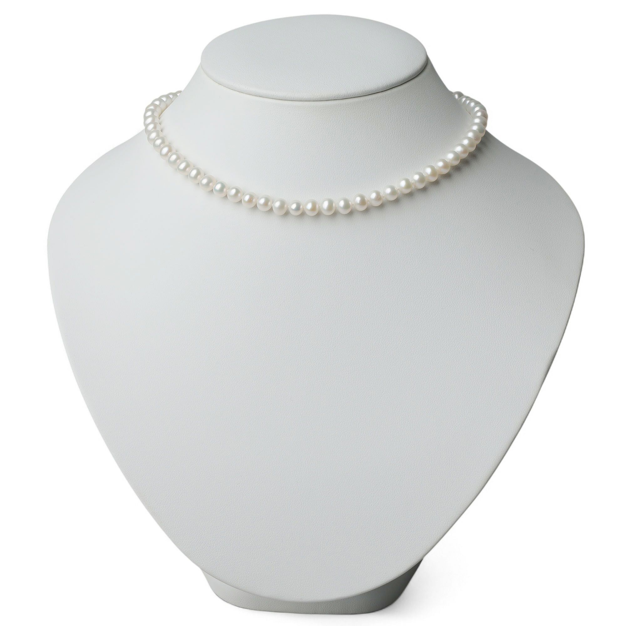 淡水真珠 ロングネックレス5.5-6.0mm　150cm ジョイント式