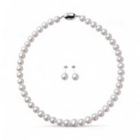 淡水真珠 ネックレスセット8.5-9.5mm 上質ランク