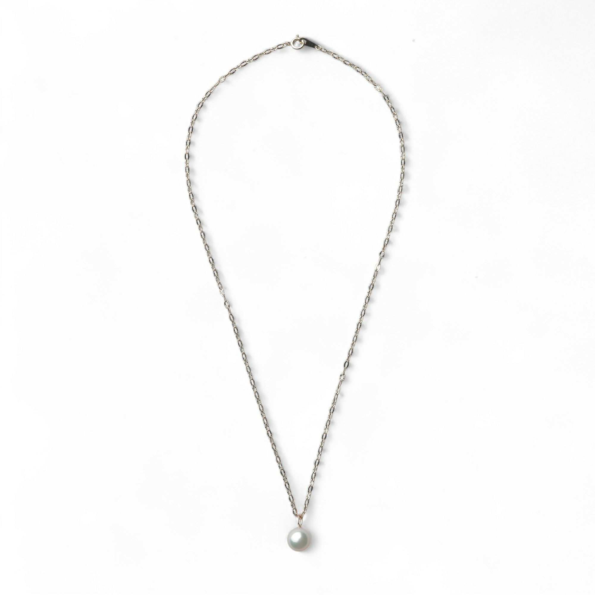 あこや真珠 プチペンダント  8.5-9.0mm K10YG