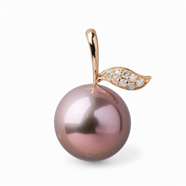 ら*ん様 真珠とリボンデザインのペンダントトップ TASAKI タサキ 田崎 ペントップ チャーム 18K パール 真珠 ゴールド