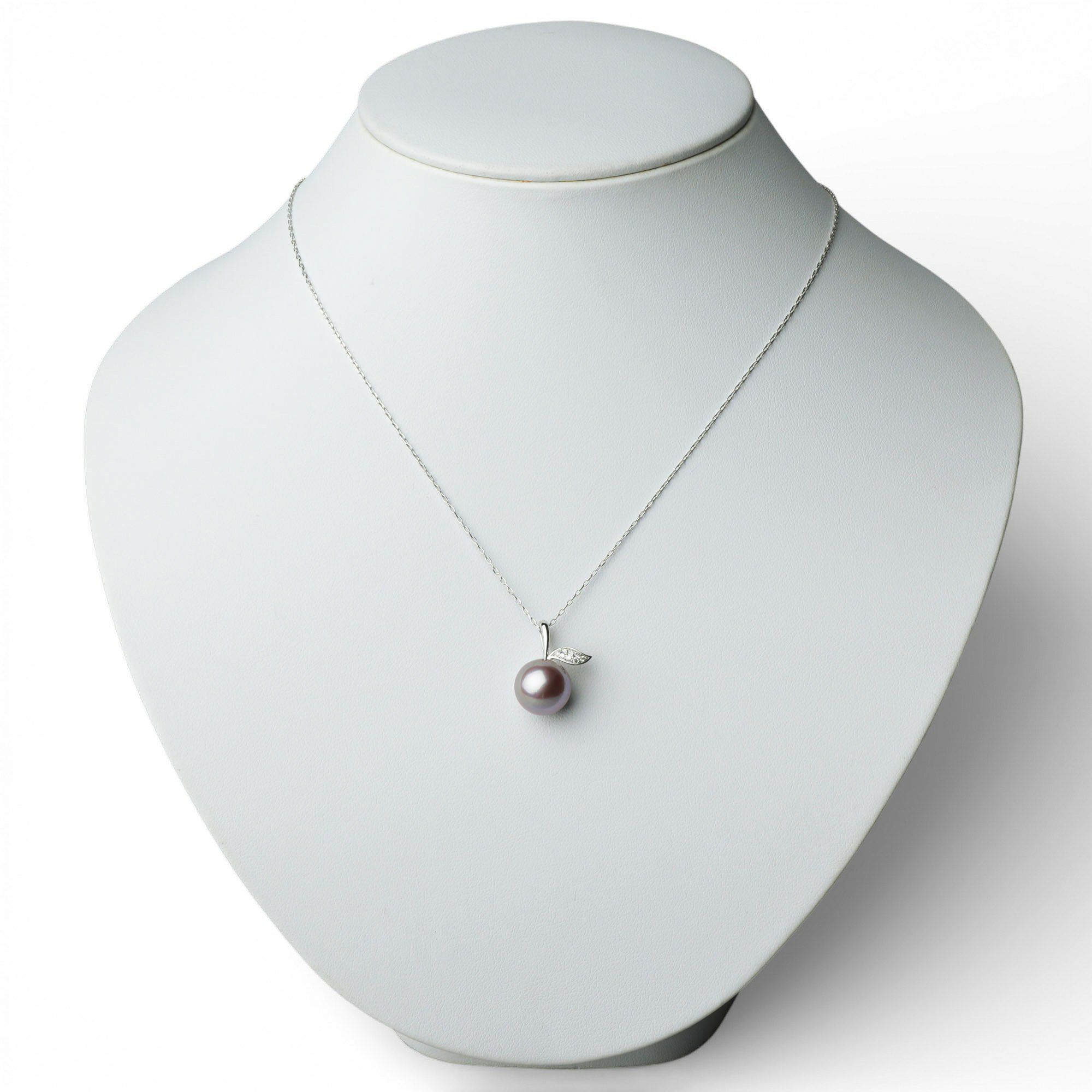 plumberry 淡水真珠 ペンダントトップ　11mmUP K18WG リンゴ