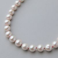 ★本真珠★天然無染色さくらピンク淡水パール♡ネックレス&ブレスレット贅沢セット 桜とパールのネックレス - Angelic Jewelry