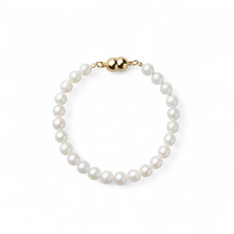 あこや真珠 ブレスレット5.5-6.0mm　SV925