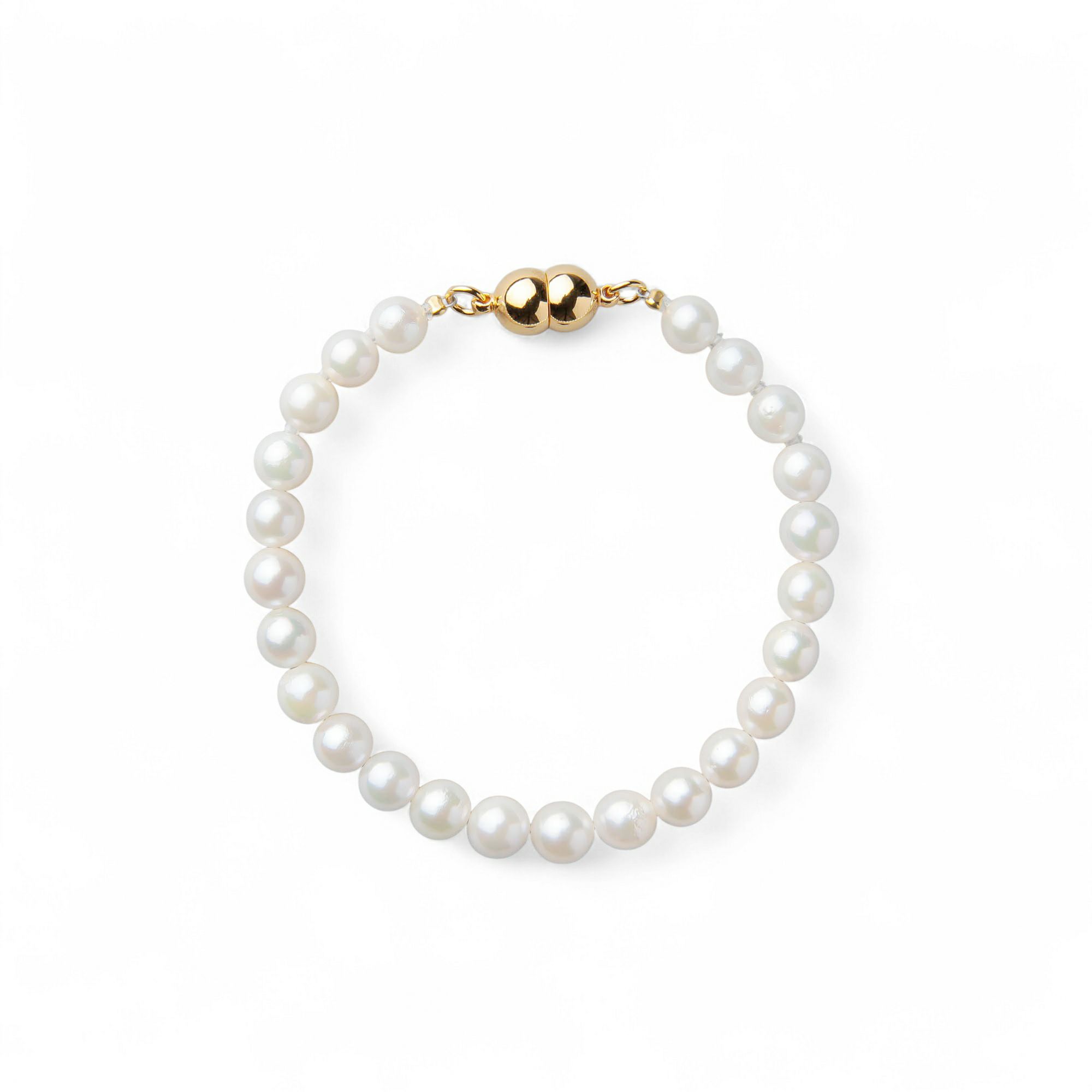 あこや真珠 ブレスレット5.5-6.0mm　SV925