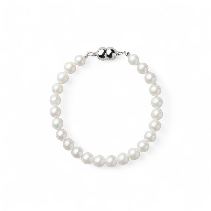 あこや真珠 ブレスレット5.5-6.0mm　SV925