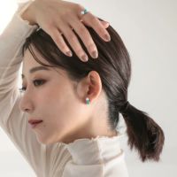 アコヤ真珠＆天然ターコイズ☆アンティークリング 碌山 ターコイズ シードパール リング シックで華やかな