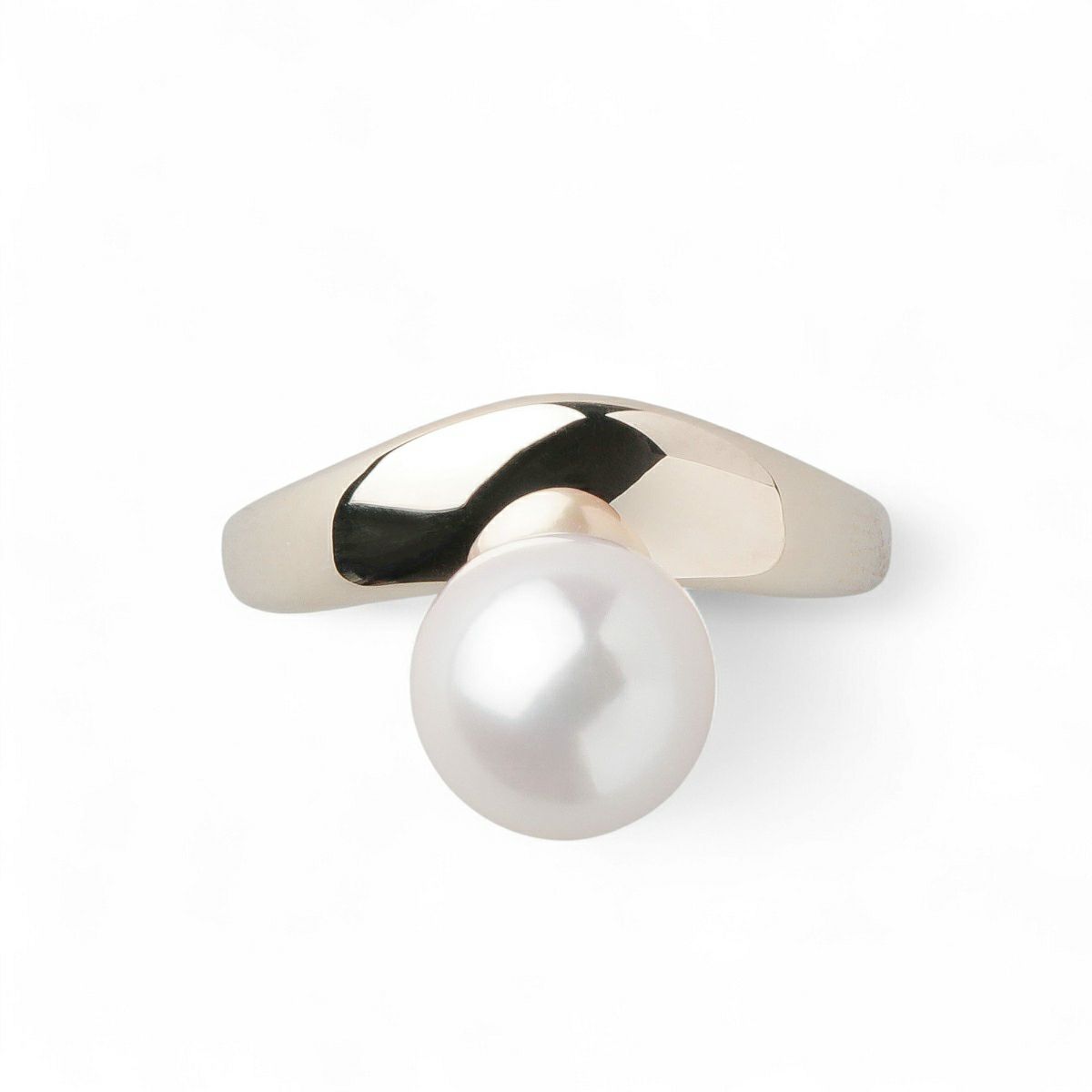 Supple あこや真珠 リング8.5-9.0mm K10YG