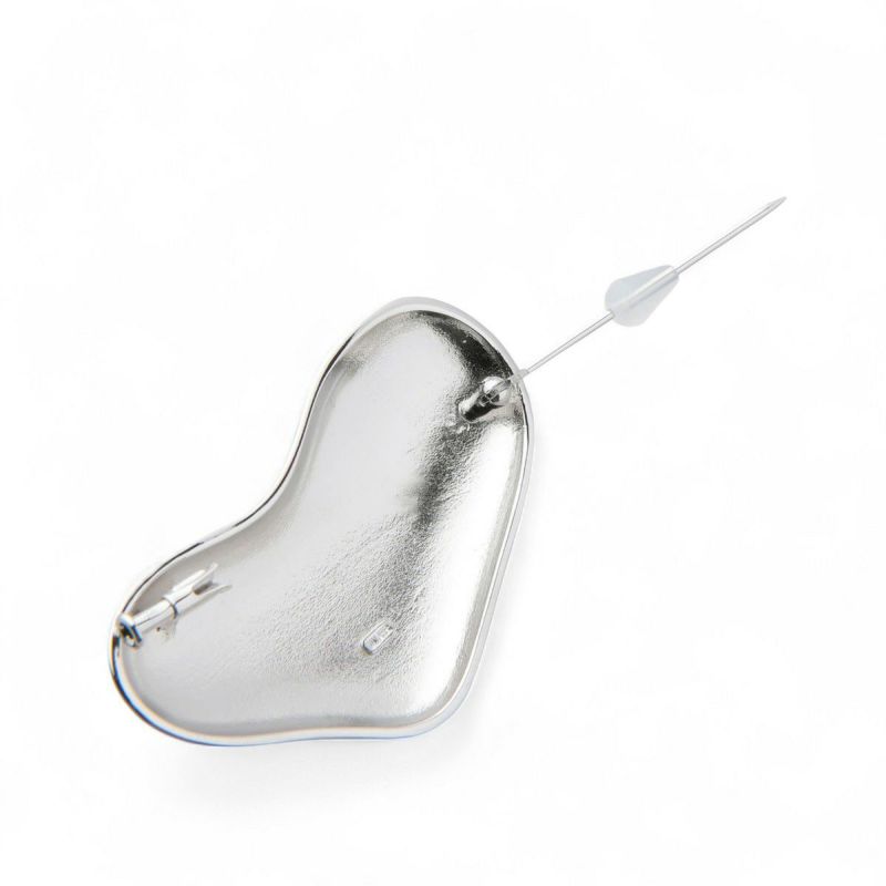 Supple あこや真珠 ハートブローチ　8.5-9.0mm SV925